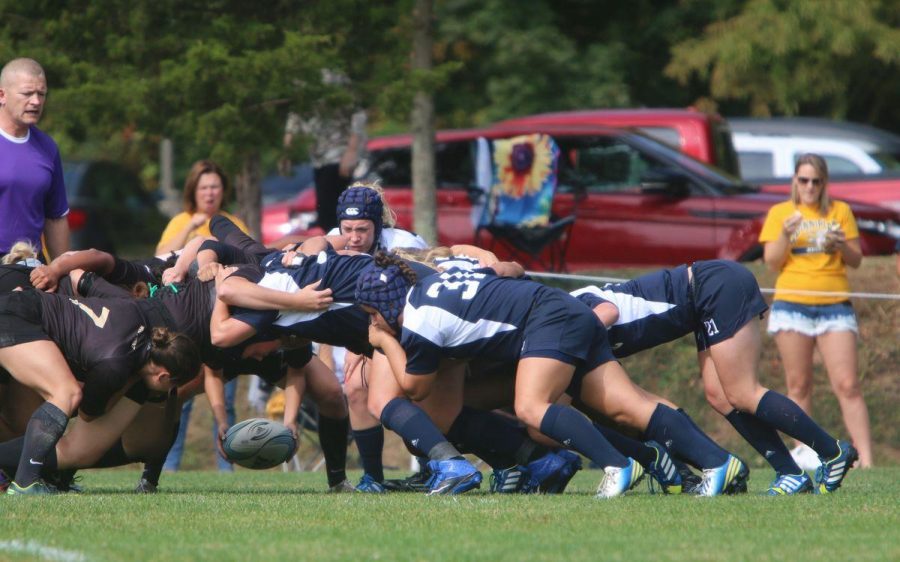 Women’s rugby uses team effort to down Army