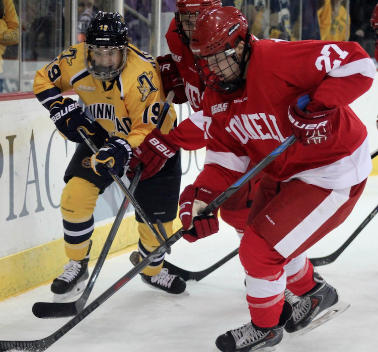 Quinnipiac mens ice hockey drops close contest to Cornell, 2-1