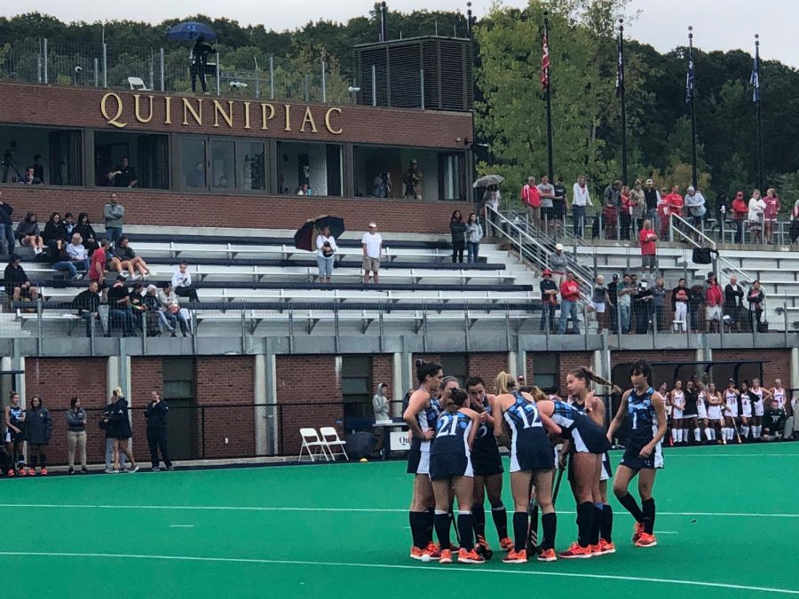How a tough out-of-conference schedule has left the Quinnipiac Field Hockey team “knowing who we are”