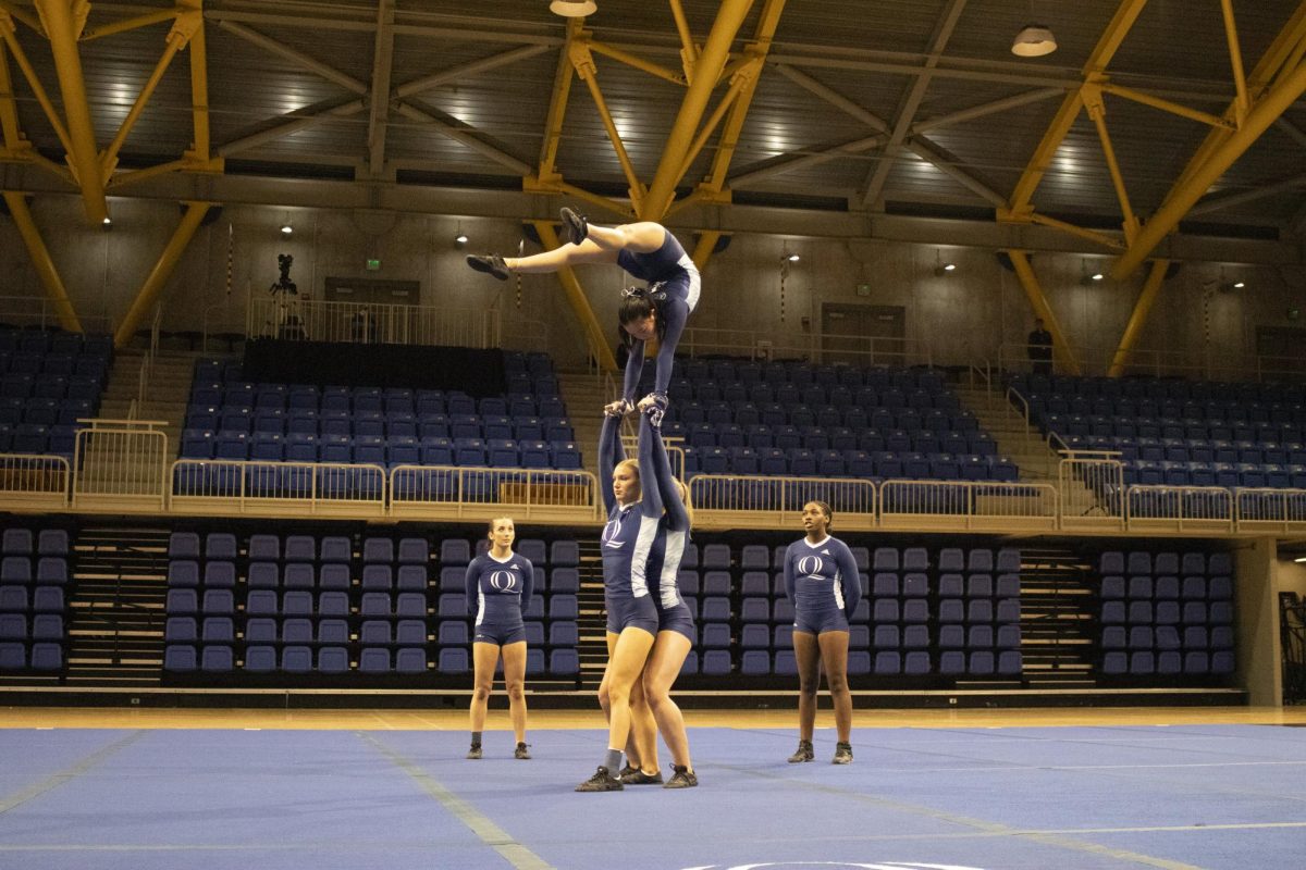 Quinnipiac acrobatics and tumbling opens season with a win over Morgan State