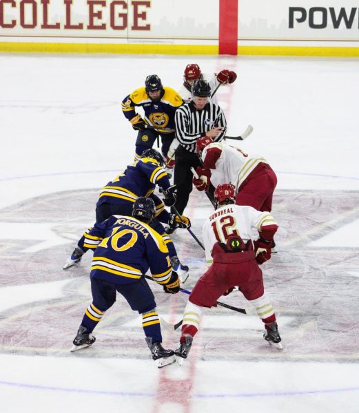 Quinnipiac opens 50th season with a win over #6 Boston College in a wild one at Conte Forum