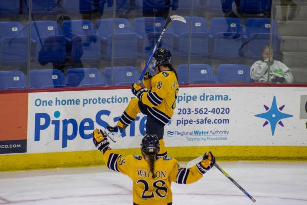 Lamarche’s four goal day pushes Bobcats past Huskies in weekend series opener