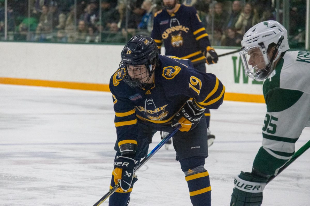 A Historic night in Hanover ends in a 7-4 loss for No. 7 Quinnipiac.