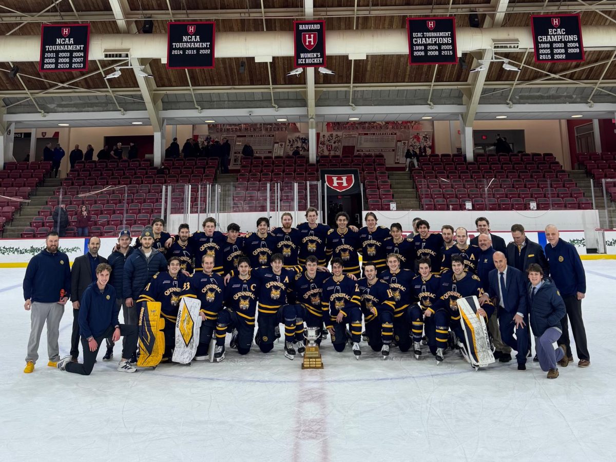 The Cleary Cup stays in Hamden for the Sixth Straight Season as the No. 7 Bobcats down Harvard 4-1.